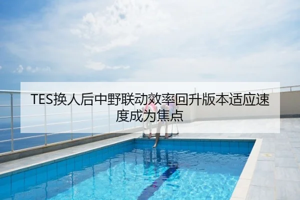 TES换人后中野联动效率回升版本适应速度成为焦点